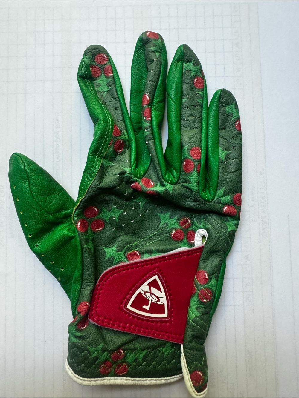 Callaway Green and Light Blue Unisex Golf Glove